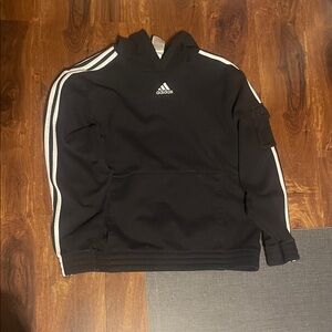Adidas Black Pullover with White Accents